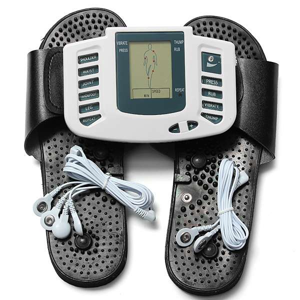 Electronic Digital Full Body Acupuncture Therapy Massager Slipper