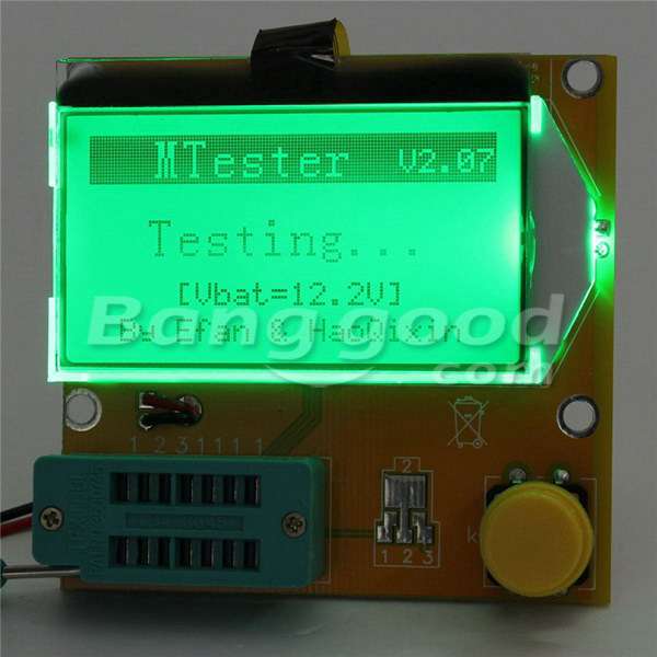 LCR-T3 Transistor Tester Resistance Capacitance Diode ESR SCR Inductance Meter - 0.05kg