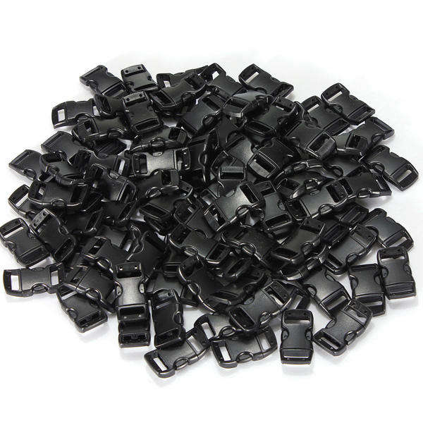 Black Paracord Bracelet Buckles