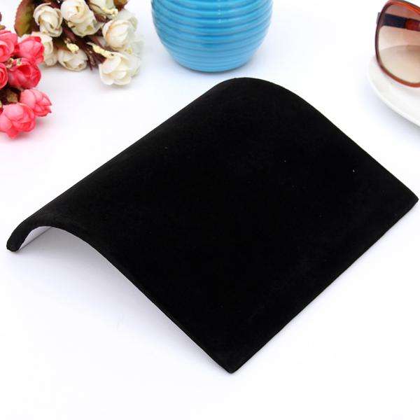 Velvet Curved Jewelry Display Stand