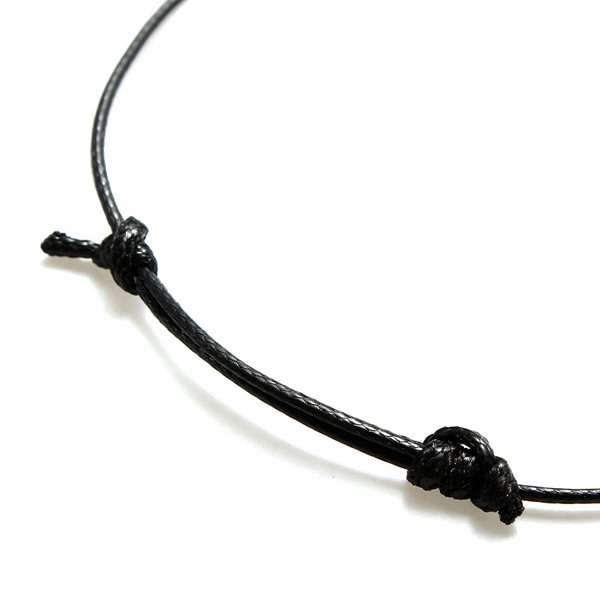 Leather Cord Pendent Necklace