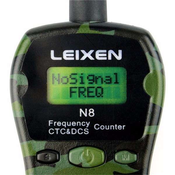 LEIXEN N8 LCD Display Portable 1MHz-1000MHz Frequency Counter CTCSS/DCS Frequency Counter for