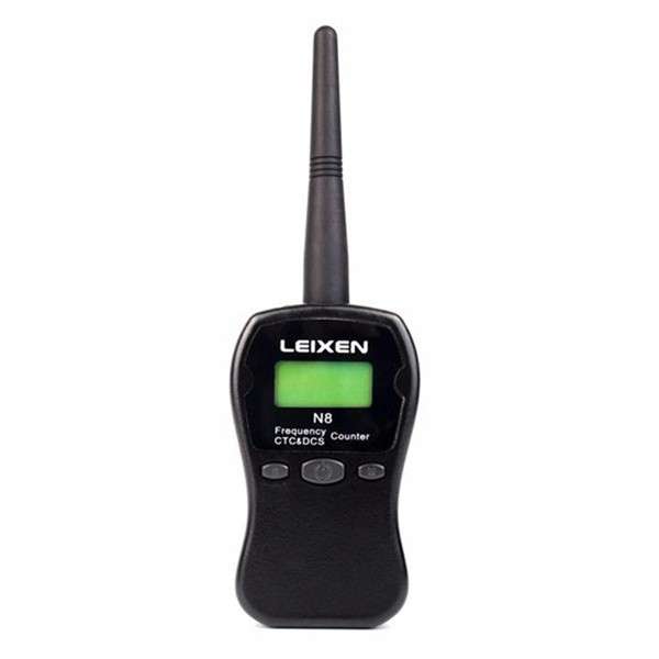 LEIXEN N8 LCD Display Portable 1MHz-1000MHz Frequency Counter CTCSS/DCS Frequency Counter for