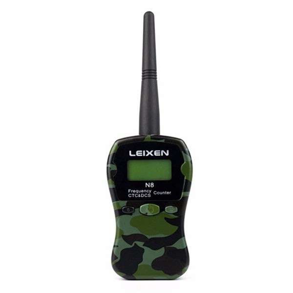 LEIXEN N8 LCD Display Portable 1MHz-1000MHz Frequency Counter CTCSS/DCS Frequency Counter for