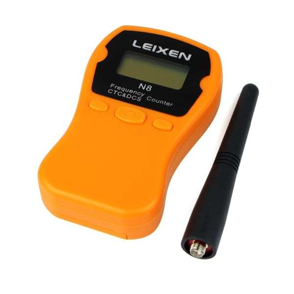 LEIXEN N8 LCD Display Portable 1MHz-1000MHz Frequency Counter CTCSS/DCS Frequency Counter for
