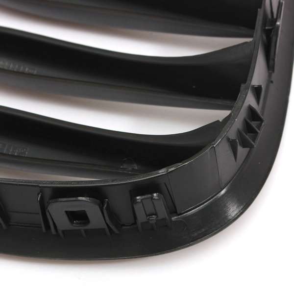 Kidney Sport Grille Grill Pair Left Right Matte Black for BMW Z4 2003-2008