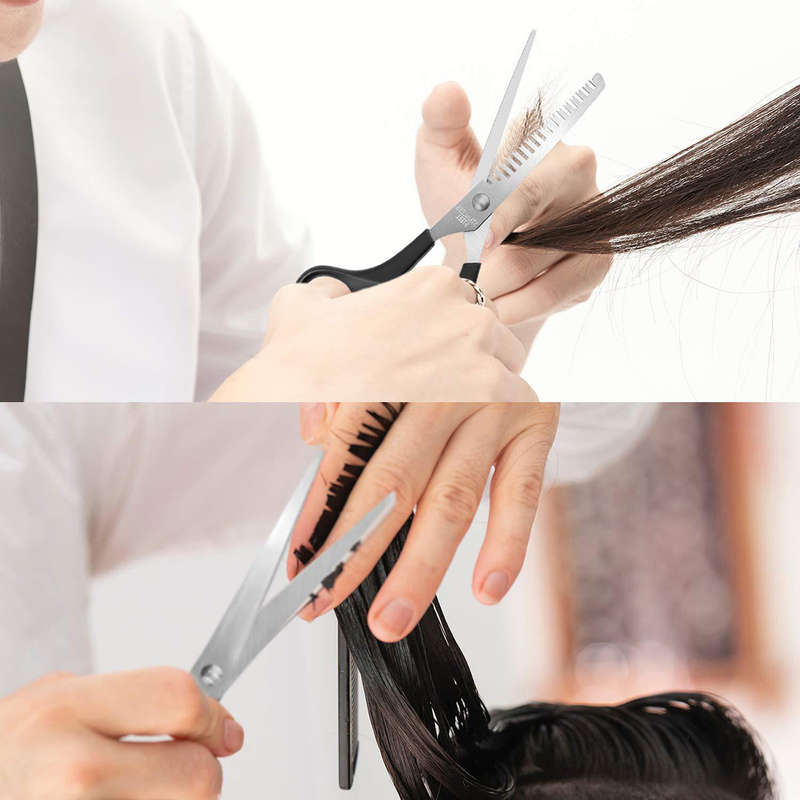 Hairdressing Scissors Kit Hair Cutting Shear Scissors Barber Salon Home Tool