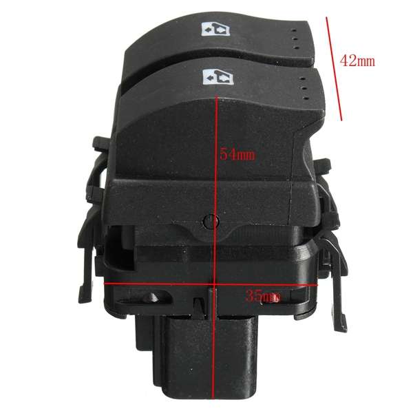 Car Electric Window Control Switches Buttons Replacment for RENAULT CLIO II