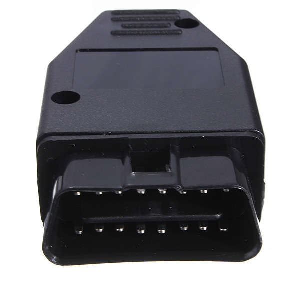 Universal 16 Pin OBD2 Male Connector Plug Adapter Diagnostic Tool