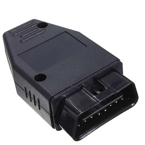 Universal 16 Pin OBD2 Male Connector Plug Adapter Diagnostic Tool