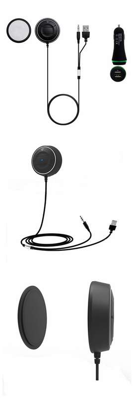 Car Bluetooth 4.0 NFC Car Adapter Kit Portable Receiver Handsfree for Xiaomi iPhone SmartPhone Wireless Talk