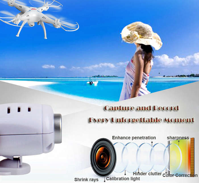 SYMA X5SW EXPLORERS 2 WIFI FPV RC QUADCOPTER 2.0MP CAMERA RTF