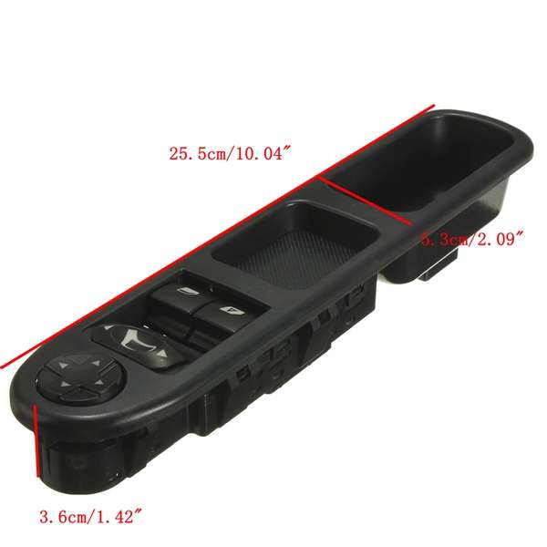 Car Window Control Switch