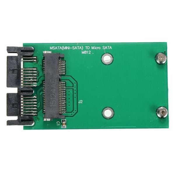 Mini PCIe PCI-e mSATA 3x5cm SSD To 1.8 Inch Micro SATA Adapter Converter Card