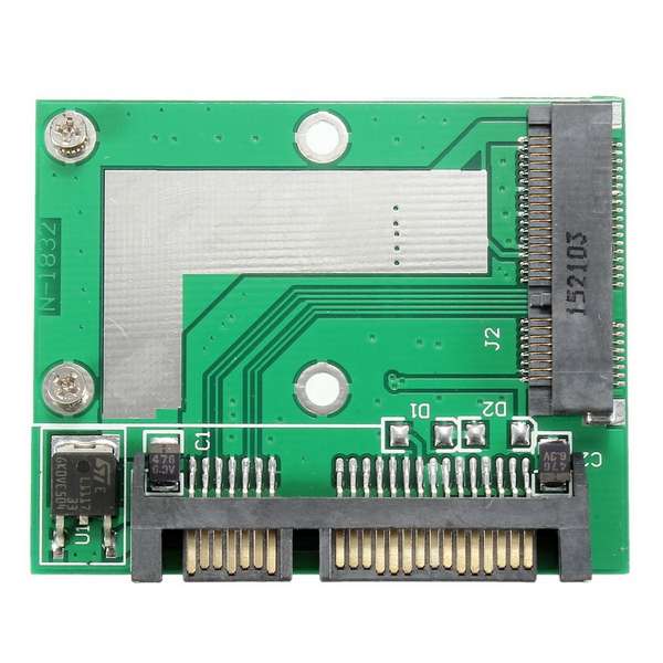 Mini PCI-E mSATA SSD TO 2.5 Inch SATA III 6Gbps Adapter Converter Card Module Board