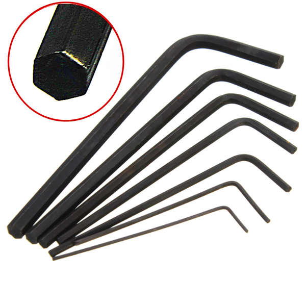 0.7mm-3mm Mini Hexagon Hex Allen Key Wrench Screwdriver Set (2)