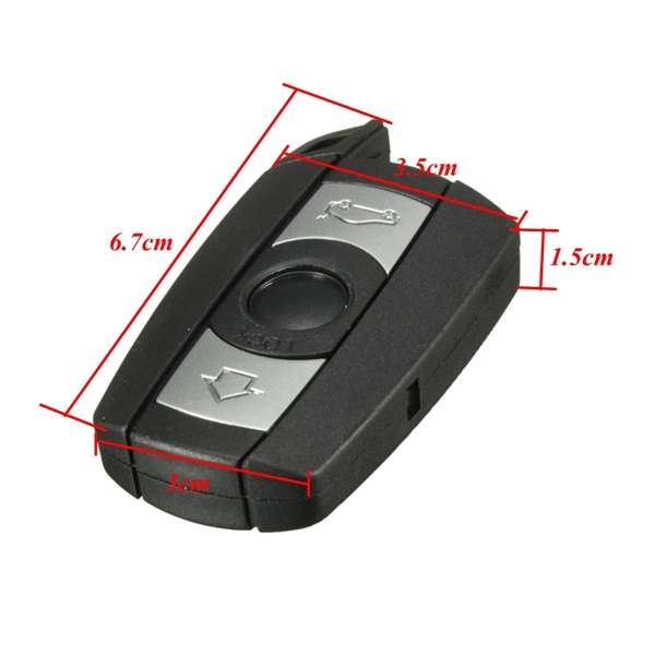 No Chip Smart Remote Key 315MHz Cover Shell for BMW 1 3 5 6 Series