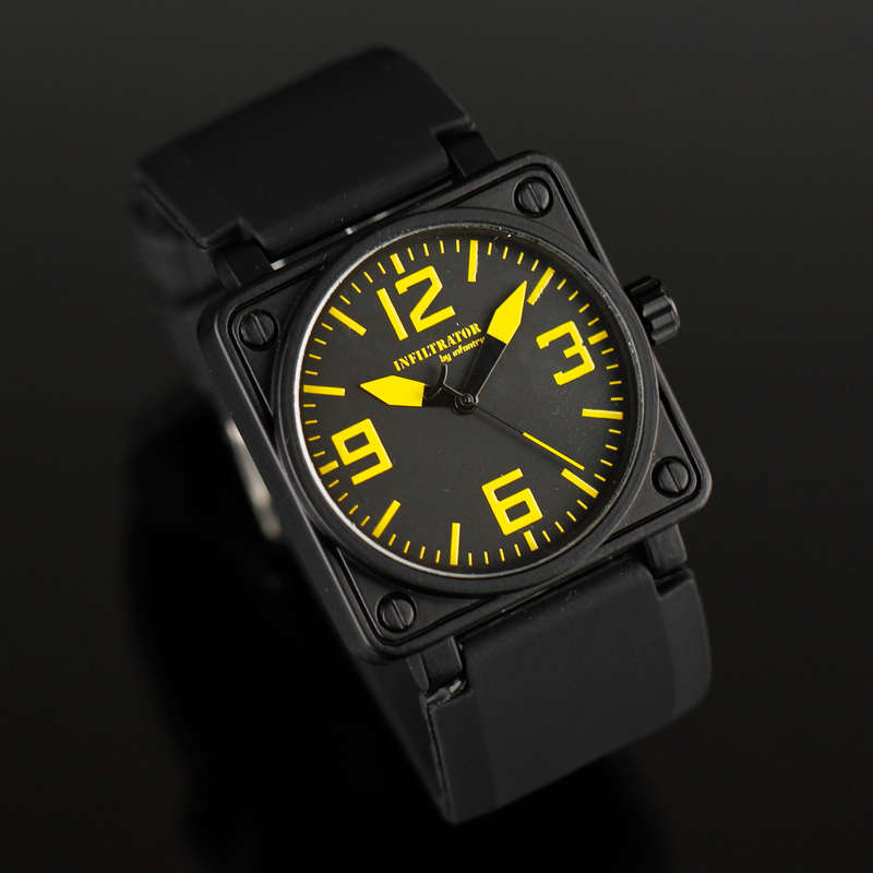INFANTRY MILITARY CO. Infiltrator 40mm Watch Brand new BOXED, FULLY LOADED!