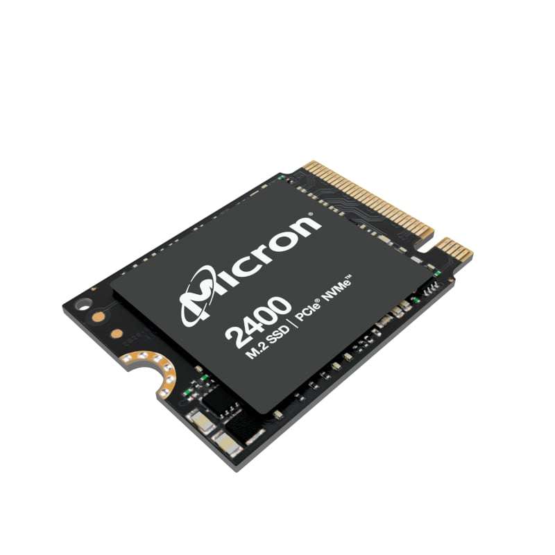Micron 2400 1TB NVMe SSD &#x2013; PCIe Gen4, 176-layer QLC