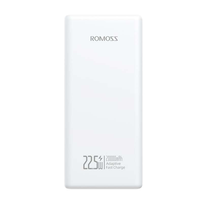 Romoss PRC20 20000mAh 22.5W Fast Charge Power Bank &#x2013; White