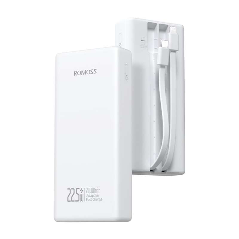 Romoss PRC20 20000mAh 22.5W Fast Charge Power Bank &#x2013; White