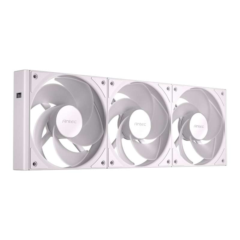Antec Connect 120 Reverse ARGB PWM Fan 3 Pack &#x2013; White