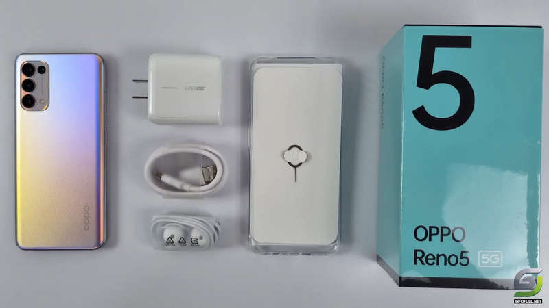 **BARGAIN BUY** MINT OPPO RENO5 5G Dual Sim 128GB - ORIGINAL BOX and ACCESSORIES - GRAB IT @ R4499