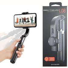 L08 Gimbal Stabilizer - Selfie Stick Tripod