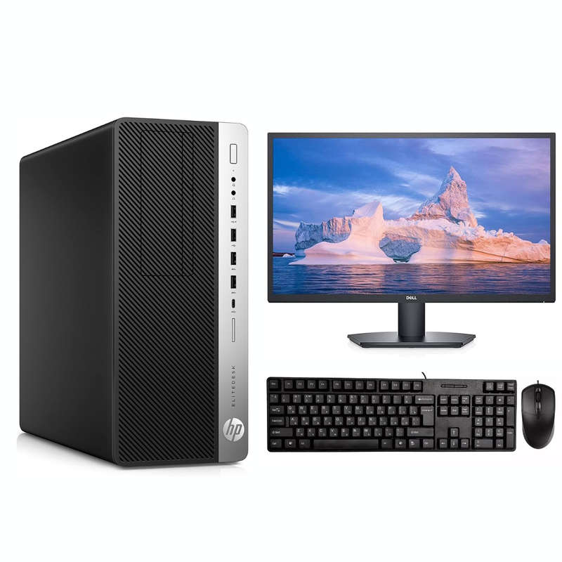 Hp Elitedesk 704 G4 SFF PC complete | AMD PRO 97000R10 @3.0GHz | 8GB DDR4 Ram | 256GB SSD | Windo...