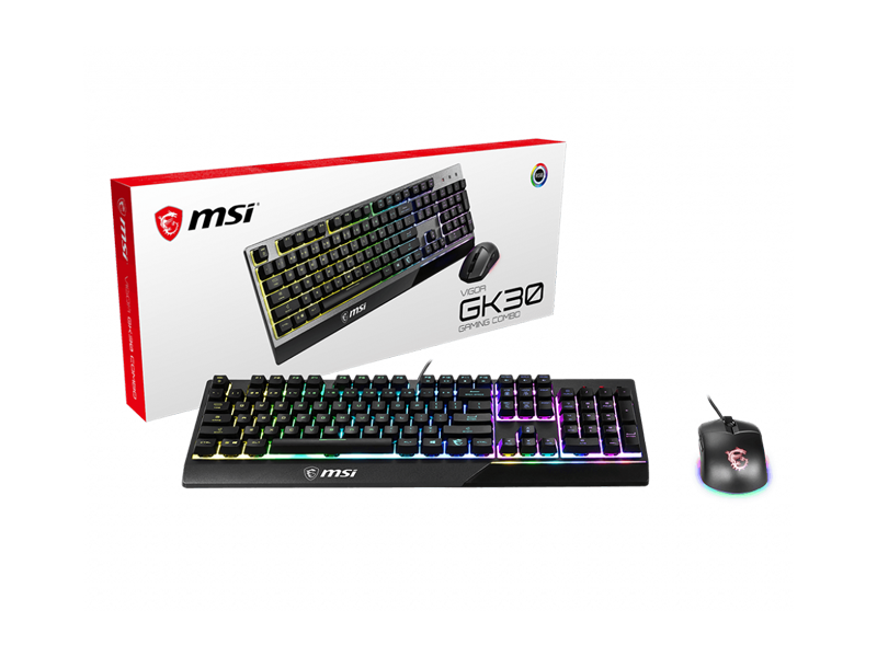 MSI VIGOR GK30 COMBO US, GK30 + GM11