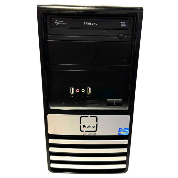 Proline Tower PC | Intel Core i7-2400 @ 3.0GHz | 4GB Ram  | 500GB HDD | Windows 10 Pro