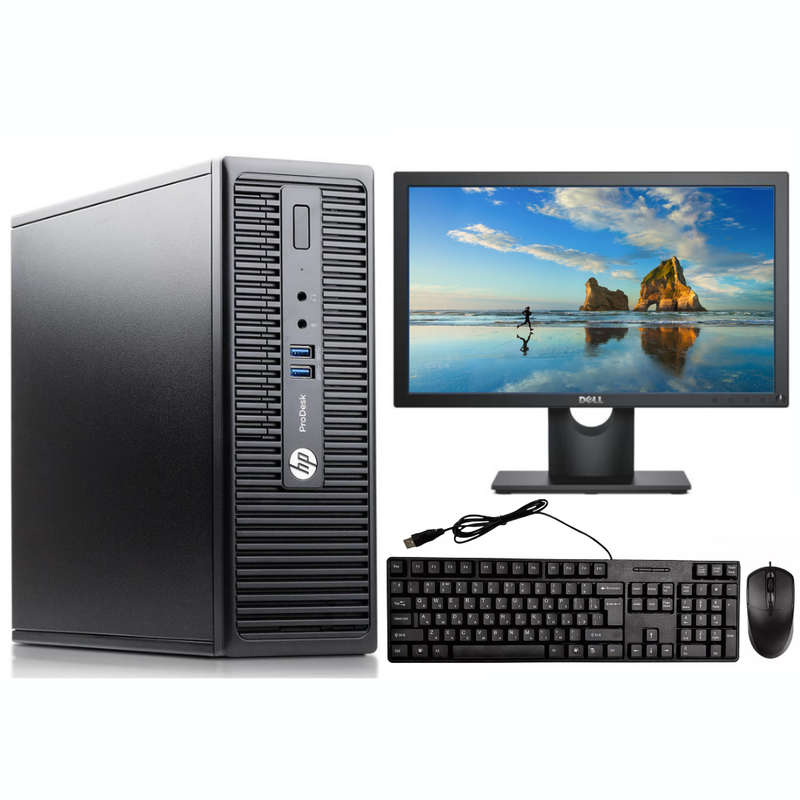 HP ProDesk 600 G1 Complete Pc | i5 4590 3.3GHz | 8GB DDR3 Ram | 256GB SSD | Windows 10 Pro