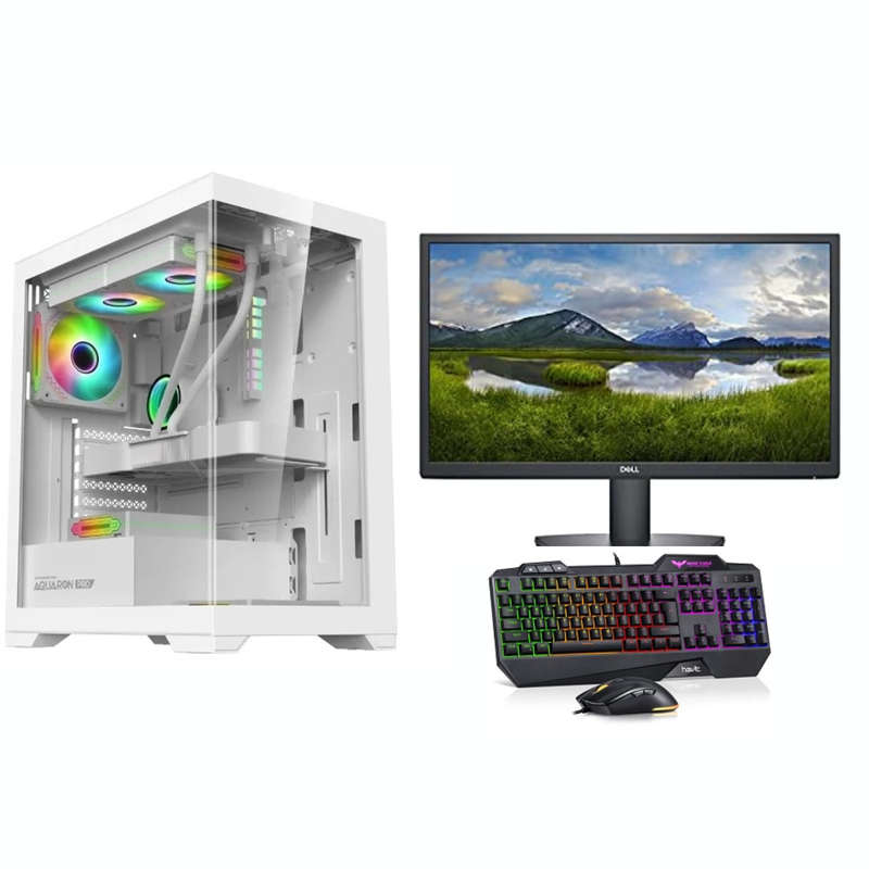 White Grinder 2e Gaming  PC | Intel Core i510400 @ 2.9GHz | MSI A410 Pro(MBT) | 16GB Ram | Gig...