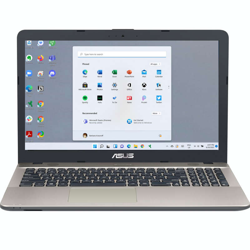 Asus Sonic Master X540NA Notebook | Intel Celeron N3350 @ 1.10GHz | 4GB DDR4 Ram | 148GB SSD | 15...