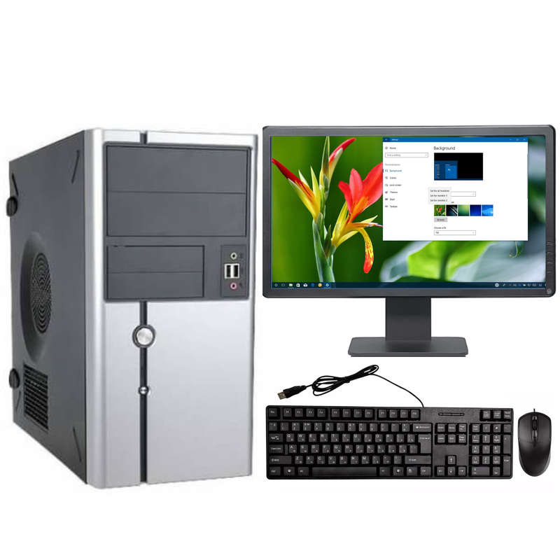 10 x Mecer Proficient Tower PC | Intel Core i5  3470 @ 3.20GHz | 8GB DDR3 Ram| 256GB SSD | Win...