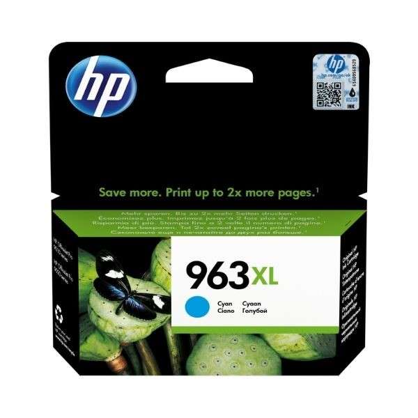 HP 963XL High Yield Cyan Original Ink Cartridge