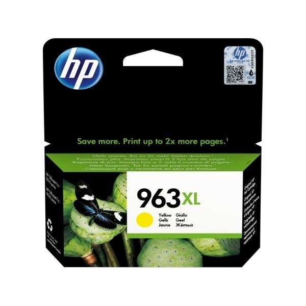 HP 963XL High Yield Yellow Original Ink Cartridge