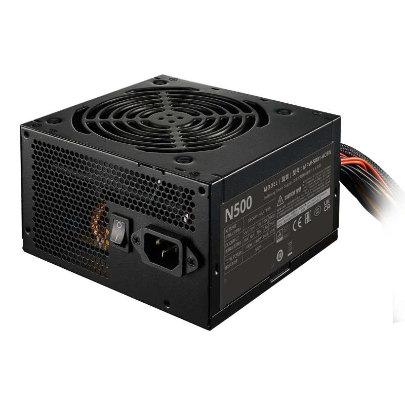 Cooler Master Elite 500W 230v - Active Power Factor Correction; Higher Temperature Resistance; 75...