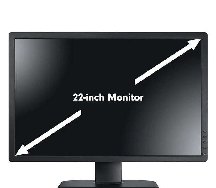 22 Inch Wide LCD Monitor - VGA + DVI - Refurbished