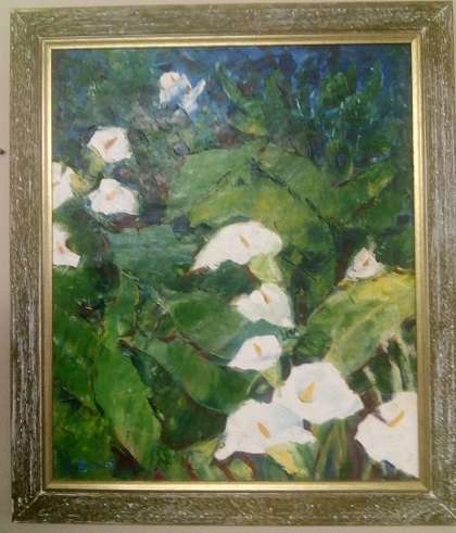 Painting - White Lilies