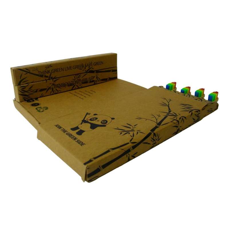 Bamboo Toothbrush Set