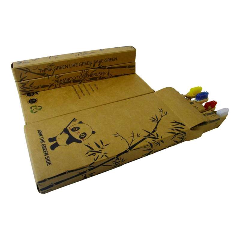 Bamboo Toothbrush Set