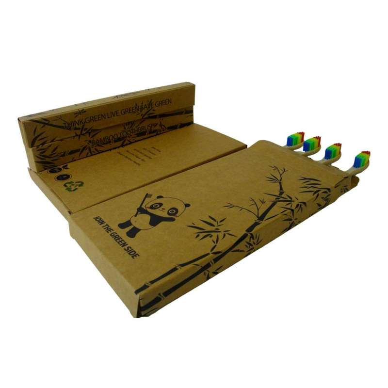 Bamboo Toothbrush Set