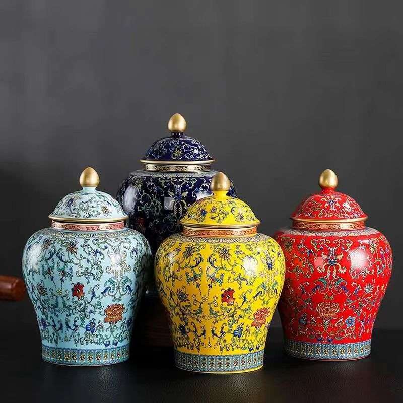 Enamel General Jar