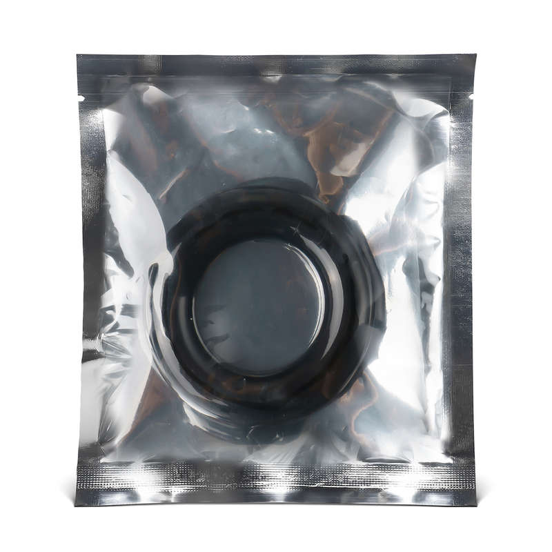 Black Silicone Solid Ring