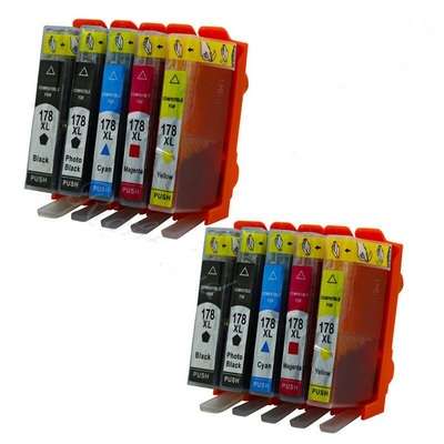 Compatible HP 178XL (CB316HE/CB323HE/CB324HE/CB325HE) Ink Cartridge Multipacks x 2