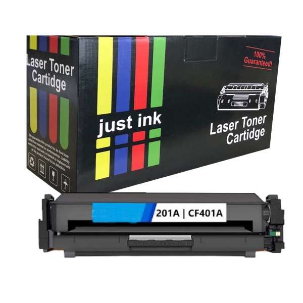 Compatible HP 201A (CF401A) Cyan Toner Cartridge