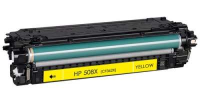 Compatible HP 508X (CF362X) Yellow Toner Cartridge