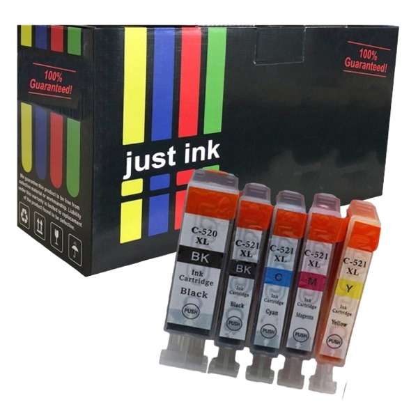 Compatible  520XL / 521XL Ink Cartridge Multipack