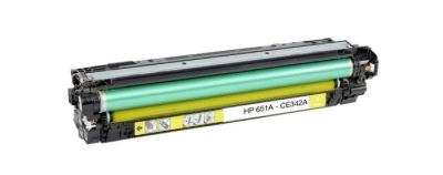 Compatible HP 651A (CE342A) Yellow Toner Cartridge
